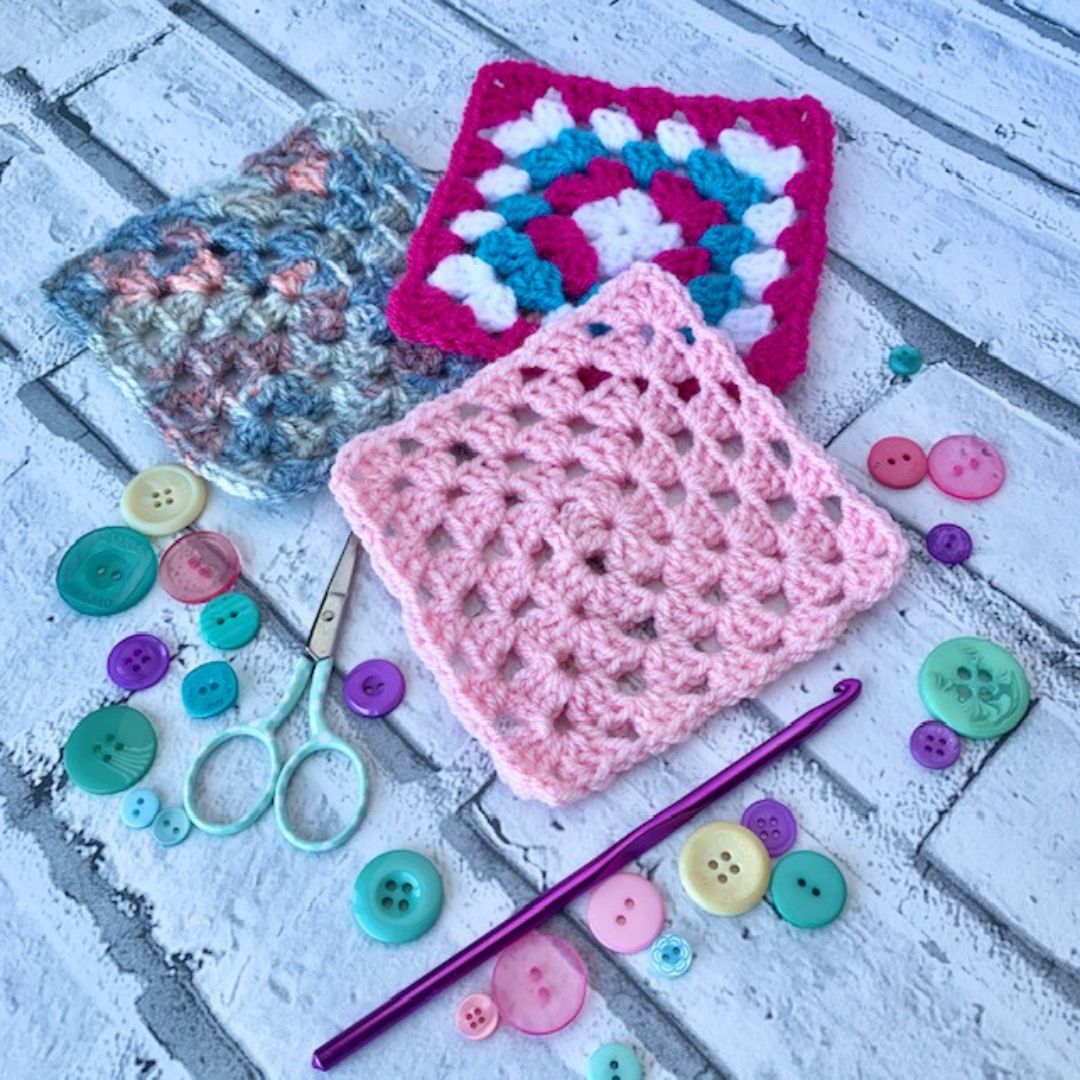Learn to Crochet a Granny Square Workshop - Northamptonshire