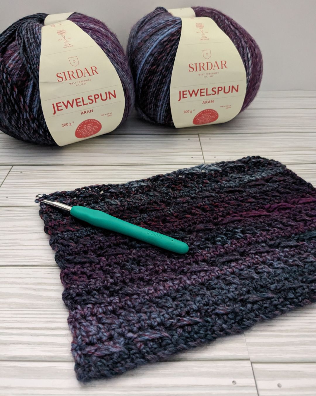 Cable & Crossed Cardigan Kit for sizes XS-5XL