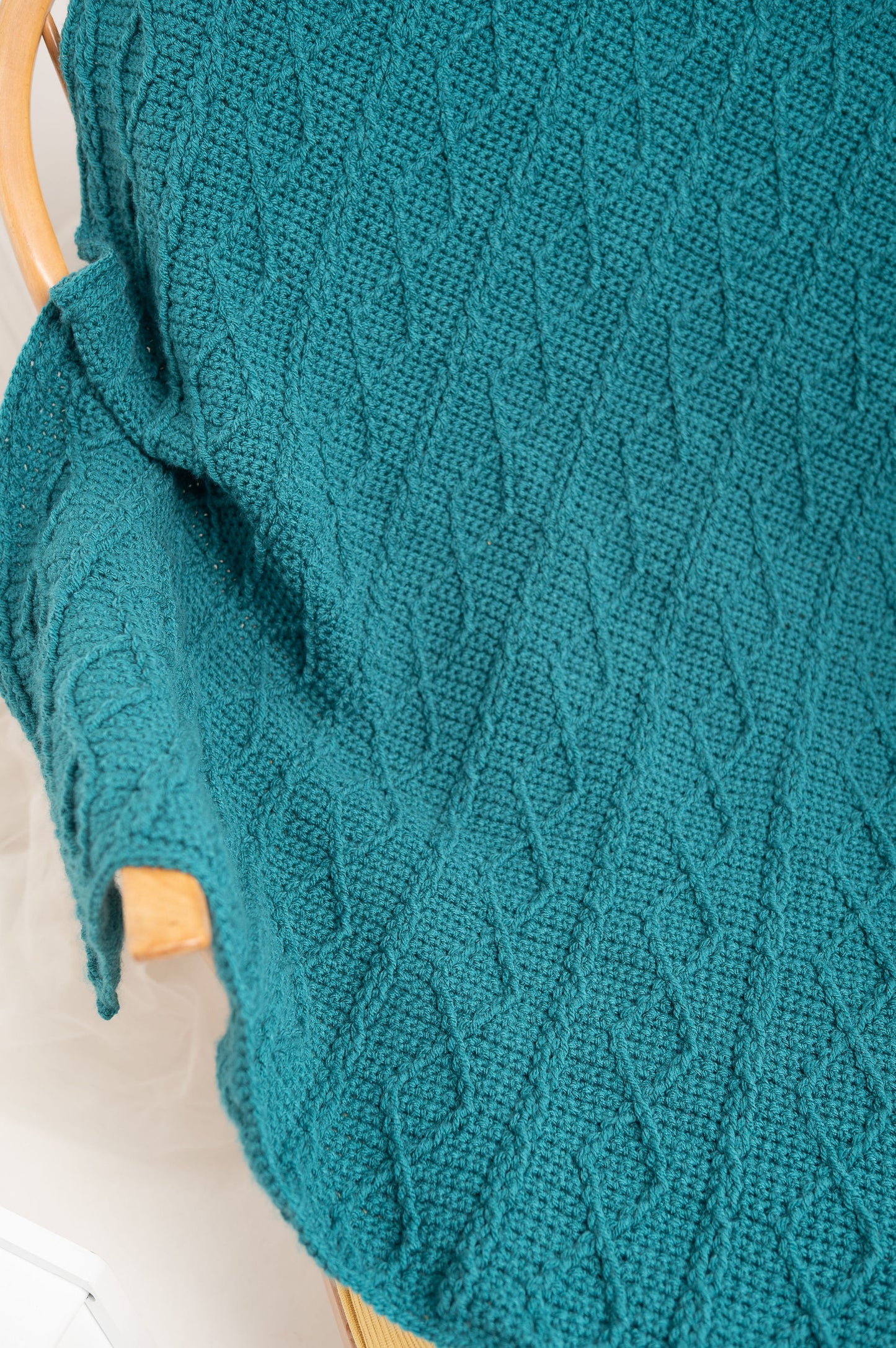 Cable Comforts: The Heritage Eight – Crochet Cable Blanket Pattern (Printed Book)