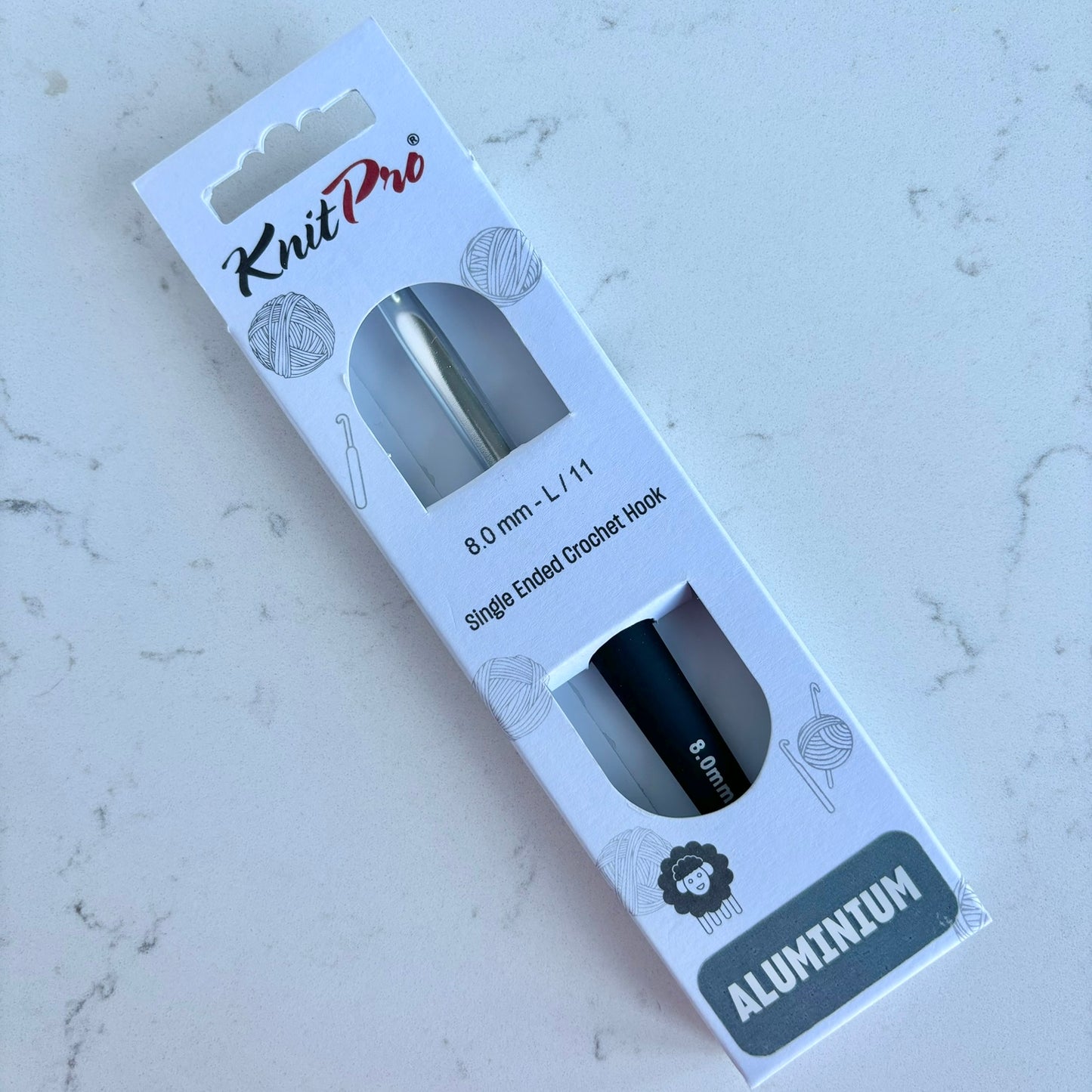 KnitPro Crochet Hook - Soft Feel Handle (3.75mm-12mm)