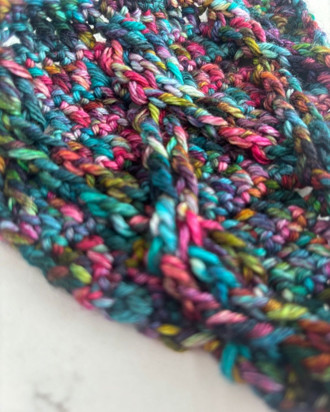 Intertwined Paths Crochet Cowl Pattern | PDF & Printed Pattern Crochet Cable Cowl | DK Weight Yarn