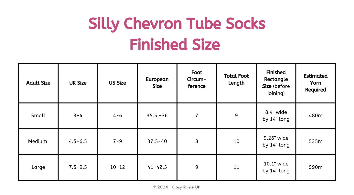 Easy Crochet Sock Pattern - Instant Download PDF