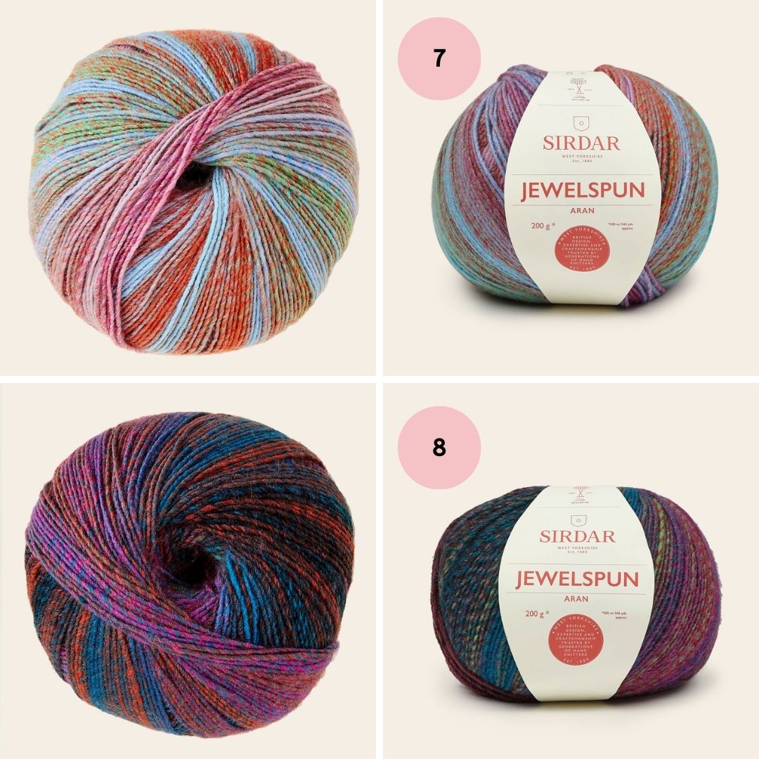 Cable & Crossed Cardigan Kit for sizes XS-5XL