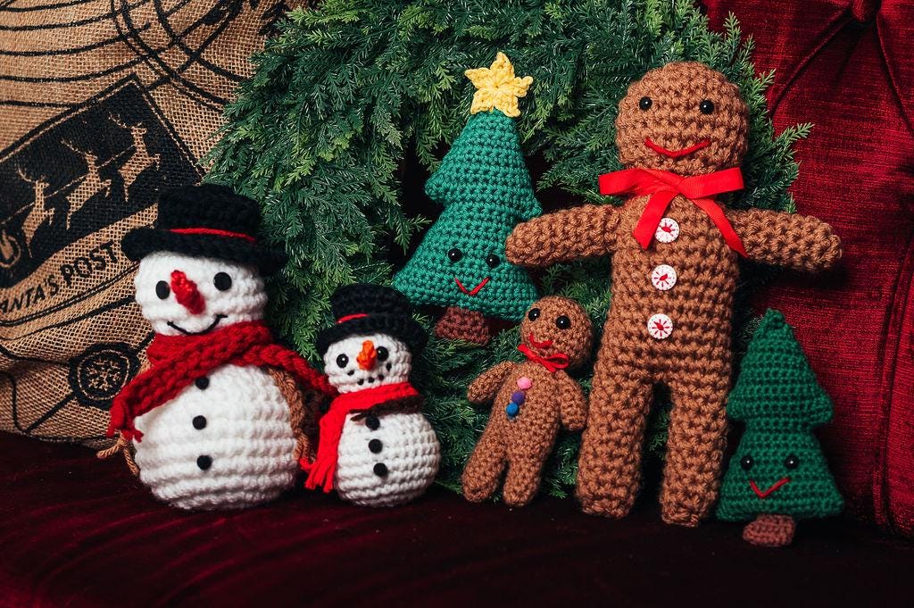 15 Christmas Crochet Patterns (PDF Download) – Easy Holiday Decorations, Amigurumi & Festive Homeware