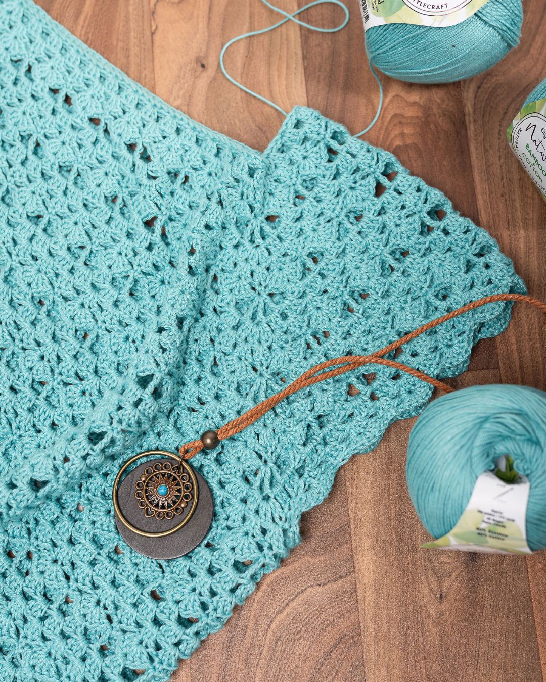 Veloria Lace Top Crochet Pattern | PDF & Printed Pattern