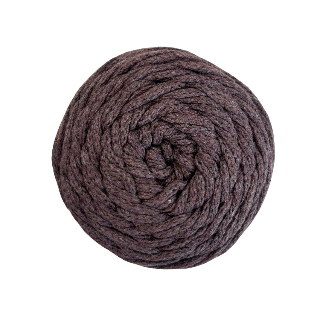 100% Recycled Cotton 3mm Macramé Cord | Crochet Bag Yarn | 240g Recycled Cotton