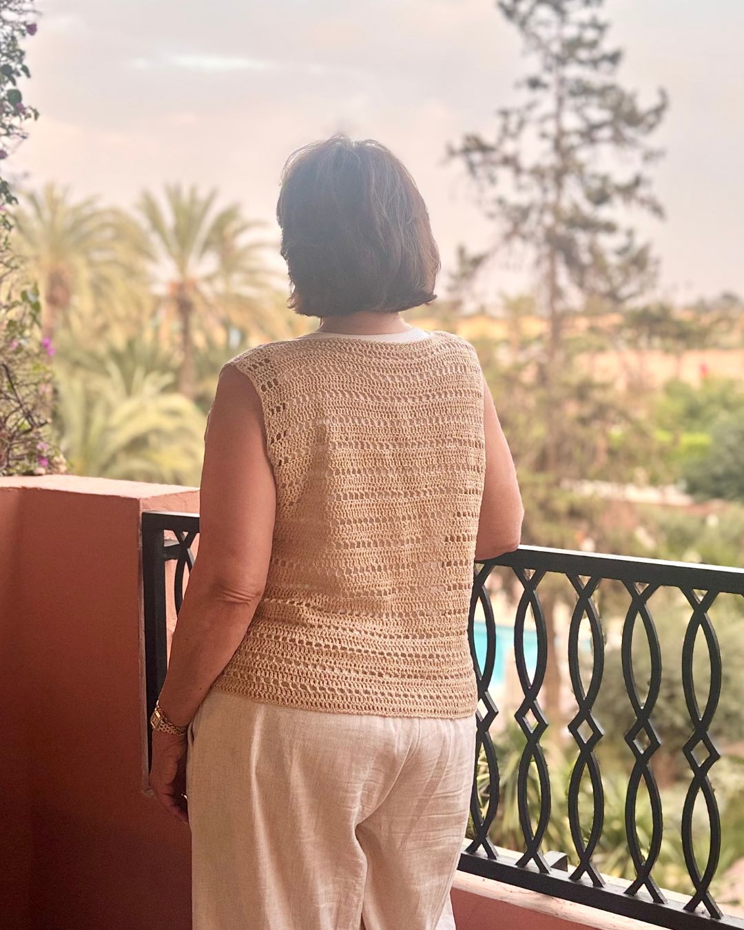 All Meshed Up Vest Top Crochet Pattern | PDF & Printed Pattern XS-5XL