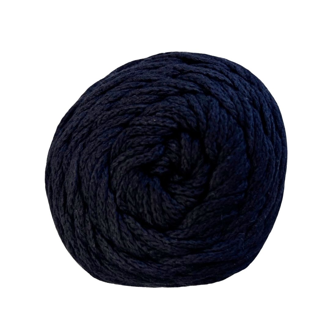 100% Recycled Cotton 3mm Macramé Cord | Crochet Bag Yarn | 240g Recycled Cotton