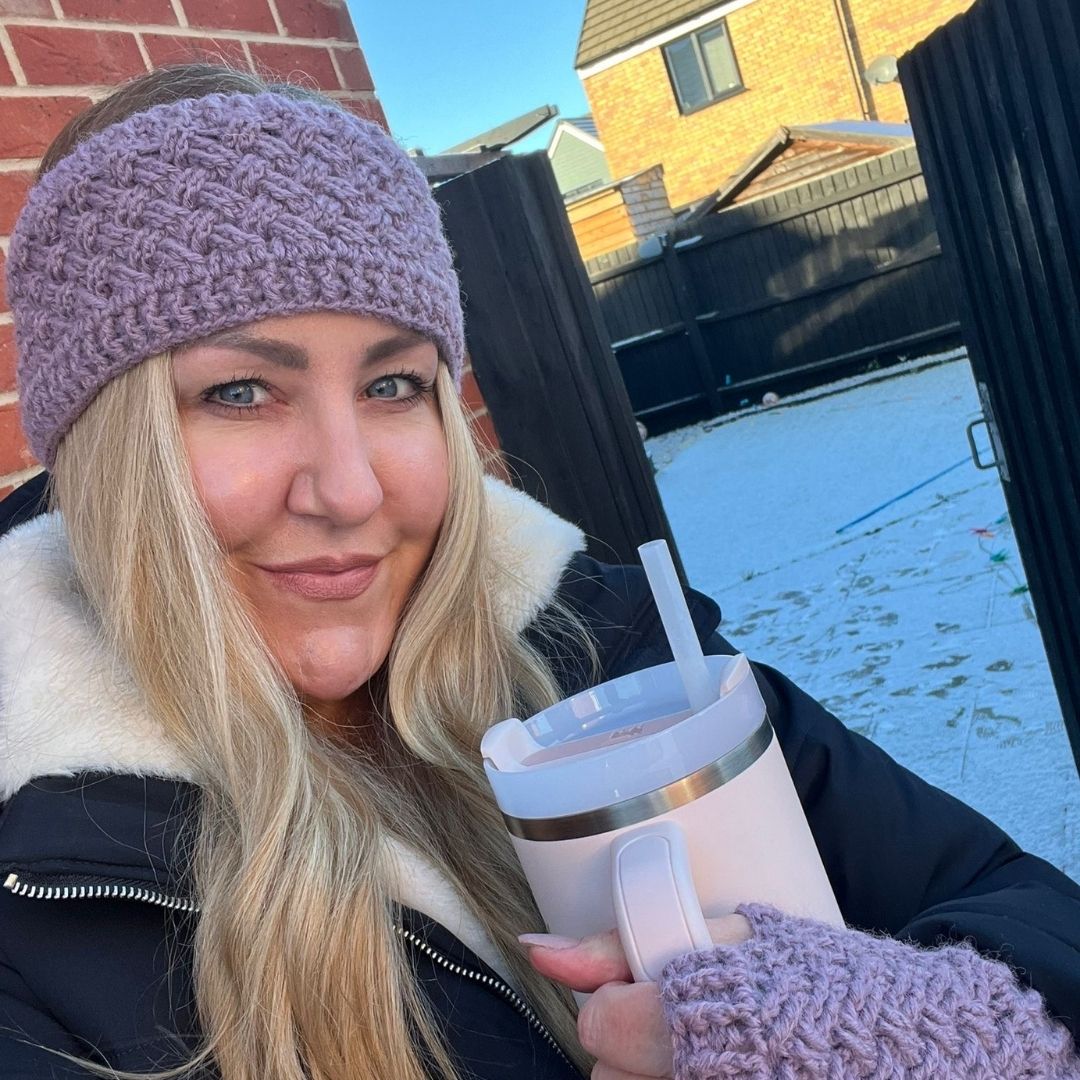 Celtic Weave Headband & Wrist Warmers Crochet Pattern (PDF)