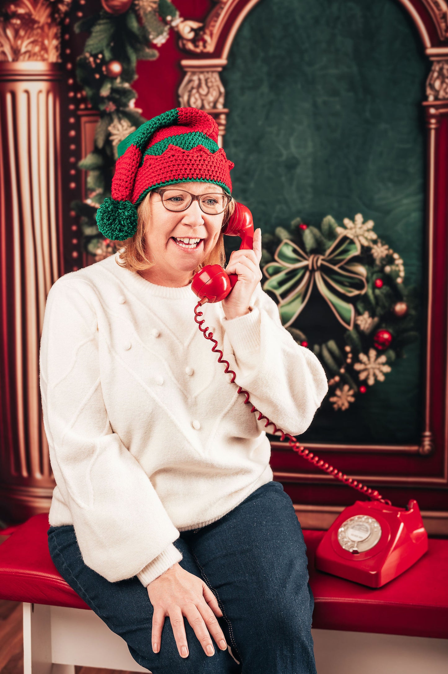 The Cosy Christmas Hat Trio – Crochet Pattern (Instant Download PDF)