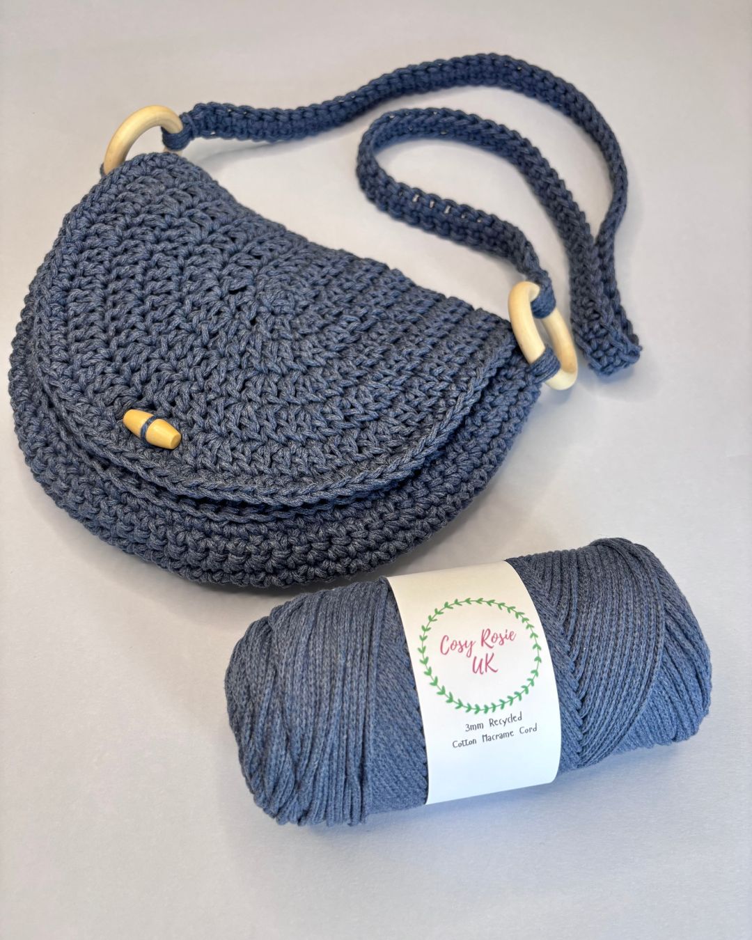 Fuji Curved Bag Crochet Pattern | PDF Download or Printed Pattern