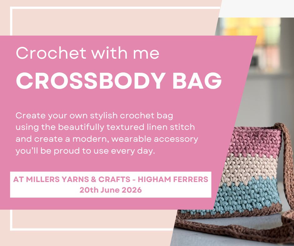 Crochet Your Own Crossbody Bag Workshop - Northamptonshire