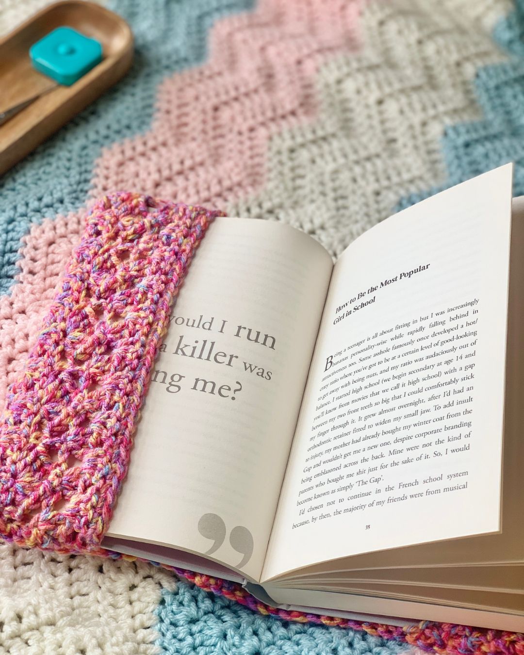 Crochet Book Cover Sleeve Printable PDF Pattern