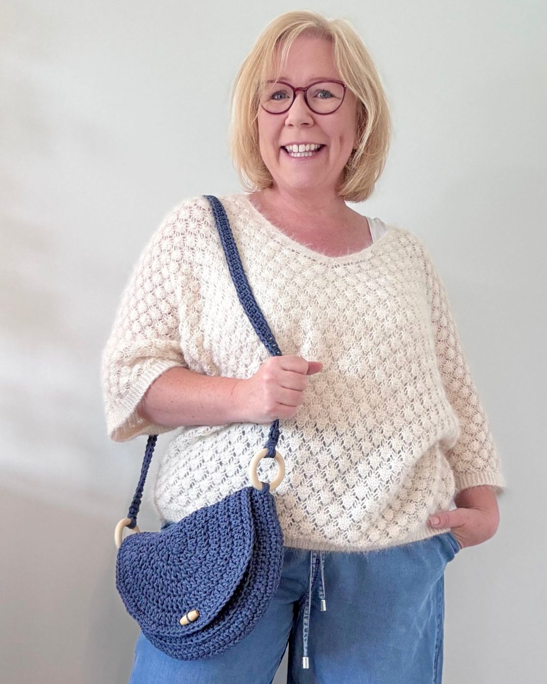 Fuji Curved Bag Crochet Pattern | PDF Download or Printed Pattern