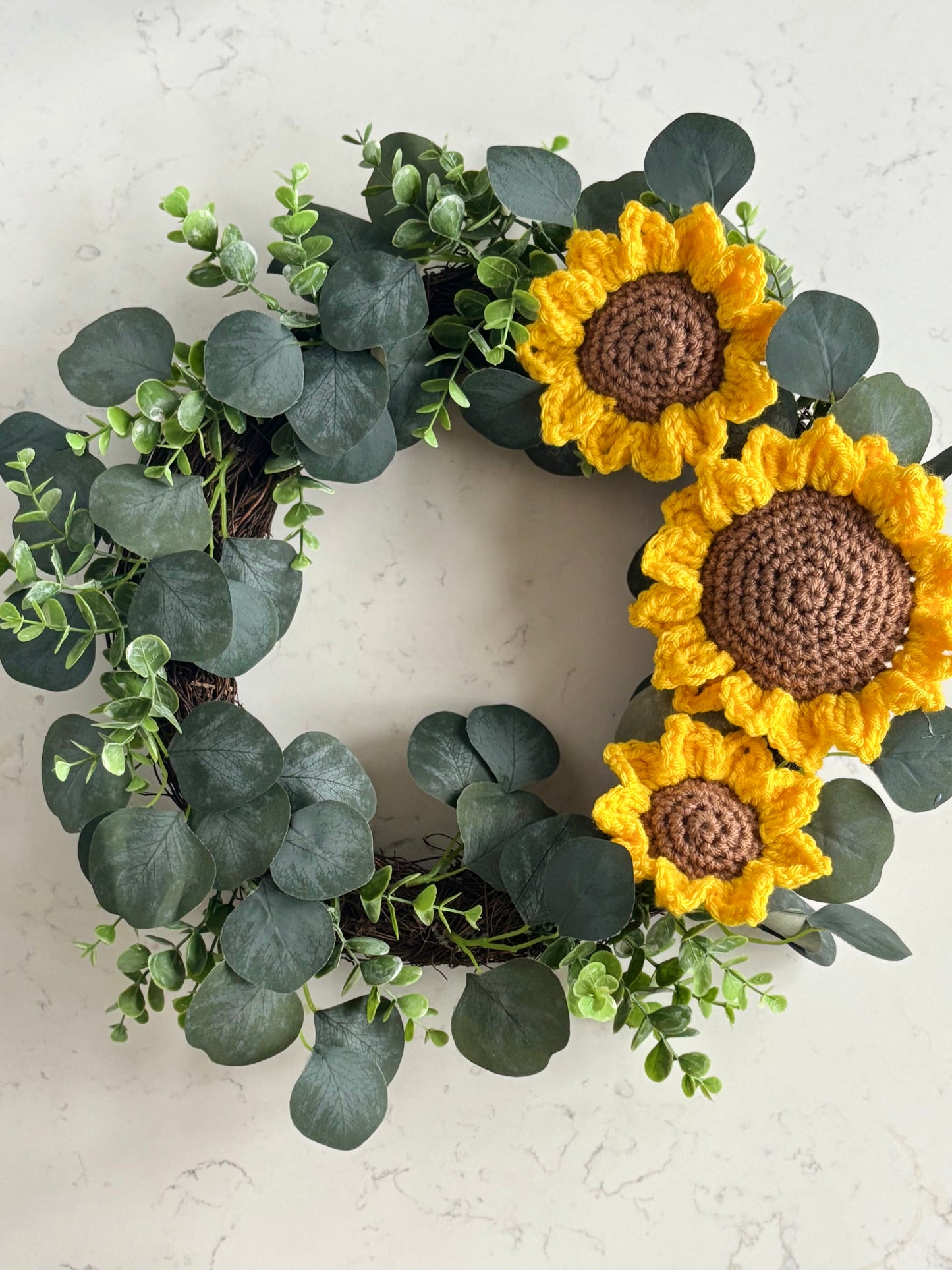 Sunflower Trio Crochet Kit | Crochet Pattern & Yarn Kit