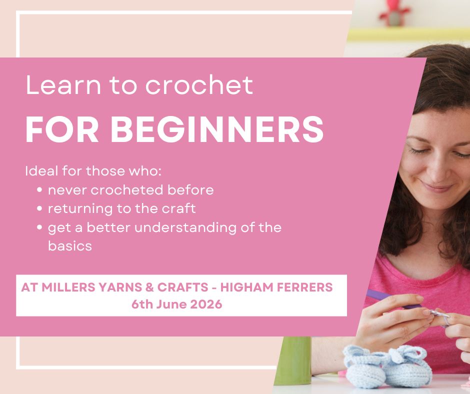 Learn to Crochet Workshop - Northamptonshire - 6th June 2026