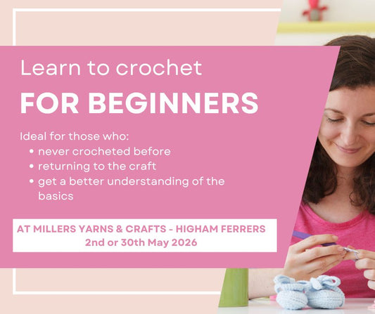 Learn to Crochet Workshop - Northamptonshire