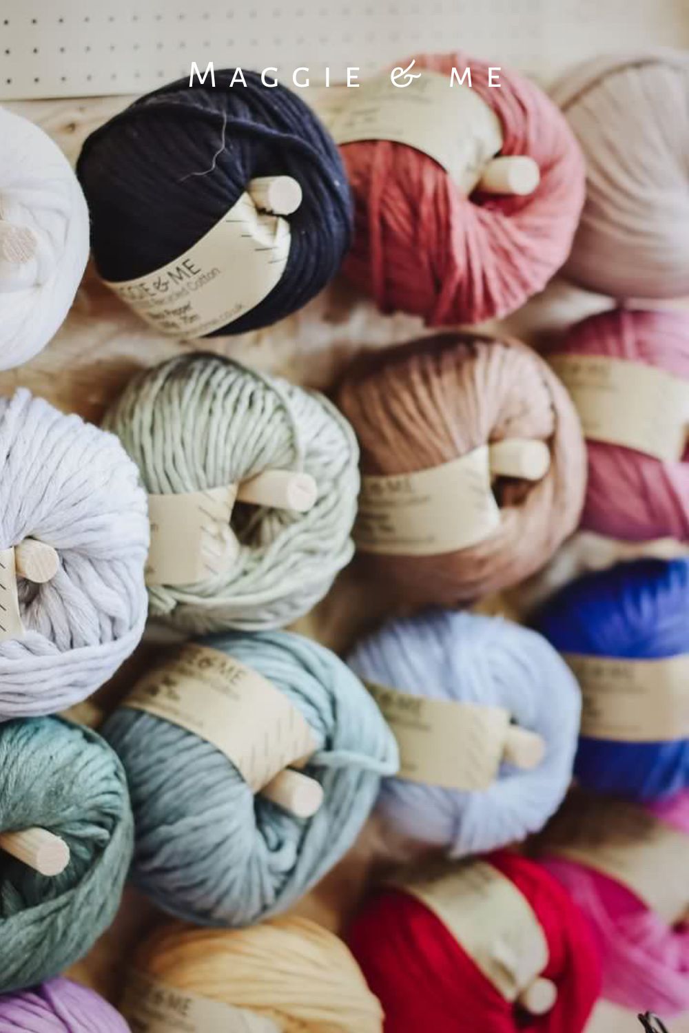 Maggie & Me 100% Recycled Chunky Cotton Yarn (100g)