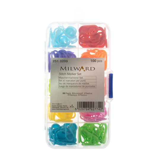 Milward Lockable Stitch Marker Set