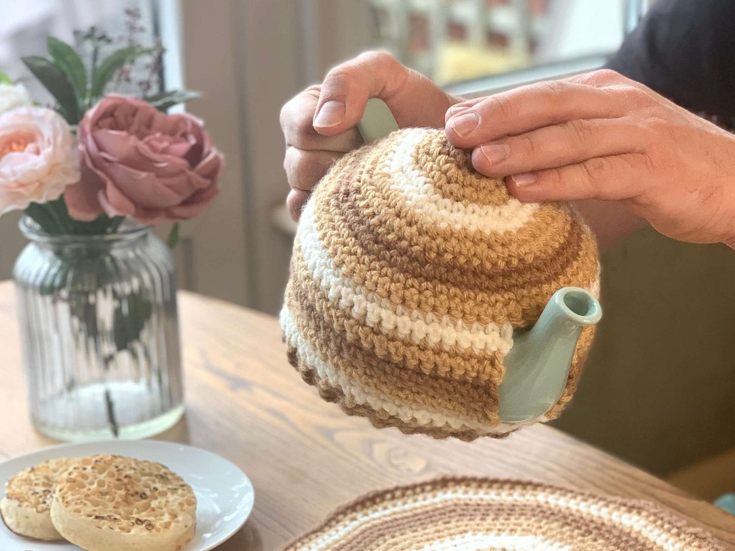 Crochet Homeware Pattern Bundle | Teapot Cozy, Placemats, Coasters & More | UK & US Terms PDF